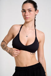 W335 URBAN V-NECK BRA Fall 24' - Black