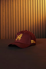 924 - Drip Hats - Burgundy