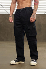 6066 - Batman Drifter Pants - Black Wash