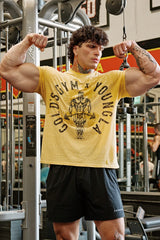 4206 - Gold's Gym Heather Tees