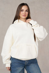 W558 - Wavy Hoodie - Cream