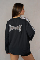 W4302 - Camo Longsleeve Jersey - Black