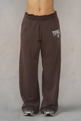 W2213 - OTG Straight Leg Joggers - Brown
