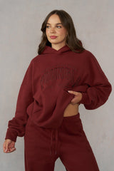 W5192 - Layover Hoodie - Brick Red