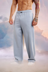 2141 Soft AF No Cuff Sweats - Sky Blue