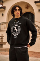 5075 - Old Money Crewnecks - Black