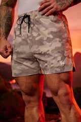 1047 - Camo Compression Shorts