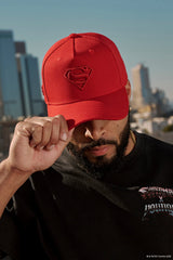 9092 - Superman Shield Hats - Red