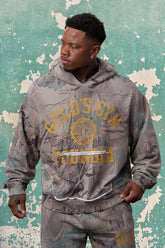 5167 - Gold's Iron Legacy Crest Hoodies - Beige Tree Camo