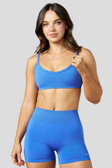 W3166 Pulse Seamless Bra - Blue