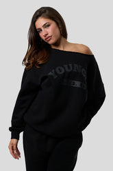 W5198 - P.E. Crewneck - Black