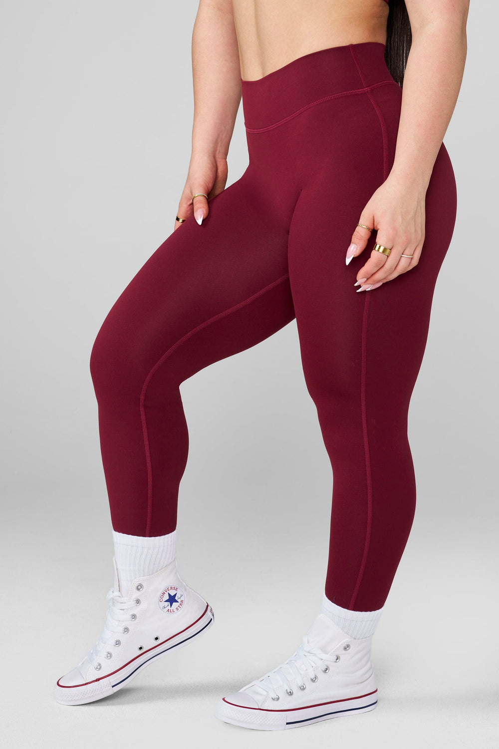 W2145 - Golds Iron Legacy Legging - Burgundy
