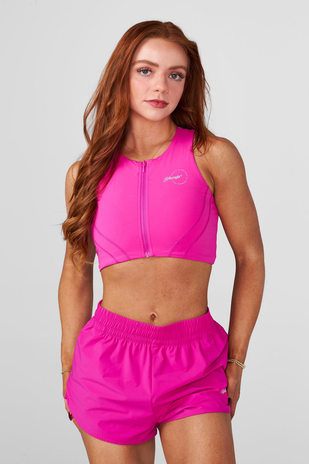 W4091 - Velocity impact tank - Fuchsia