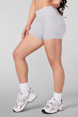 W1155 - Studio Edit Shorts - Heather Grey