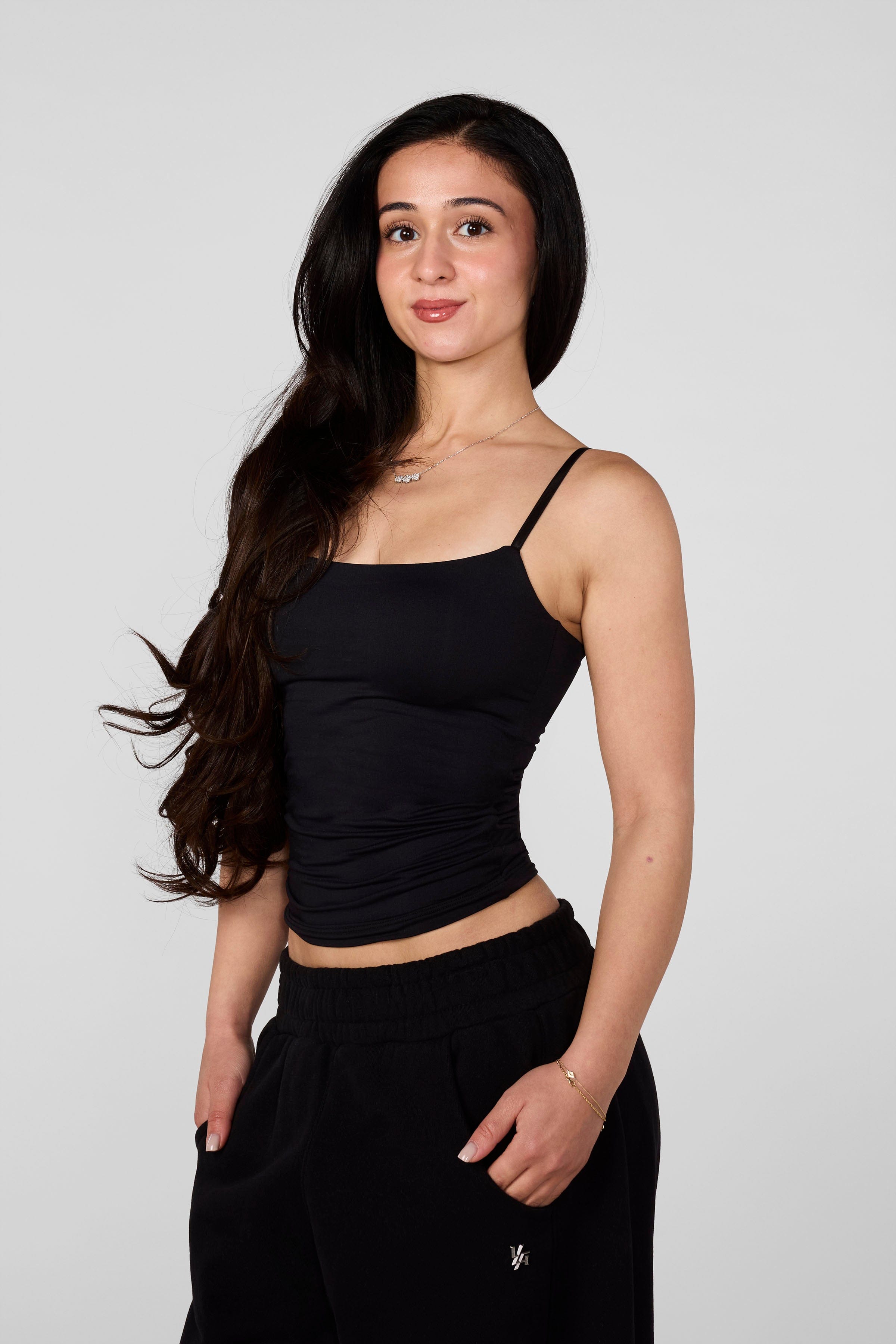 W4280 - Studio Edit Cami - Black