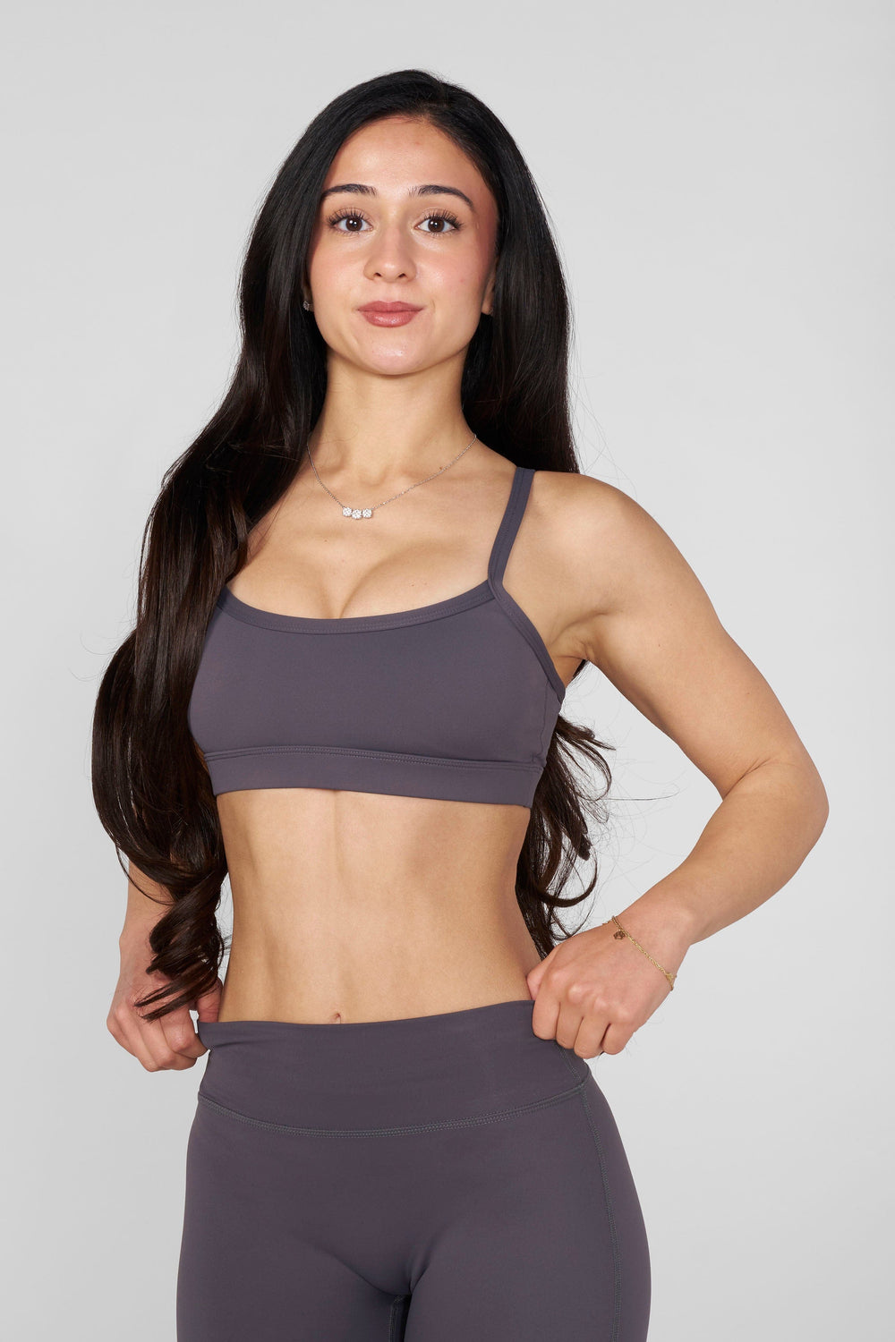 W3169 - Studio Edit Active Bra - Charcoal