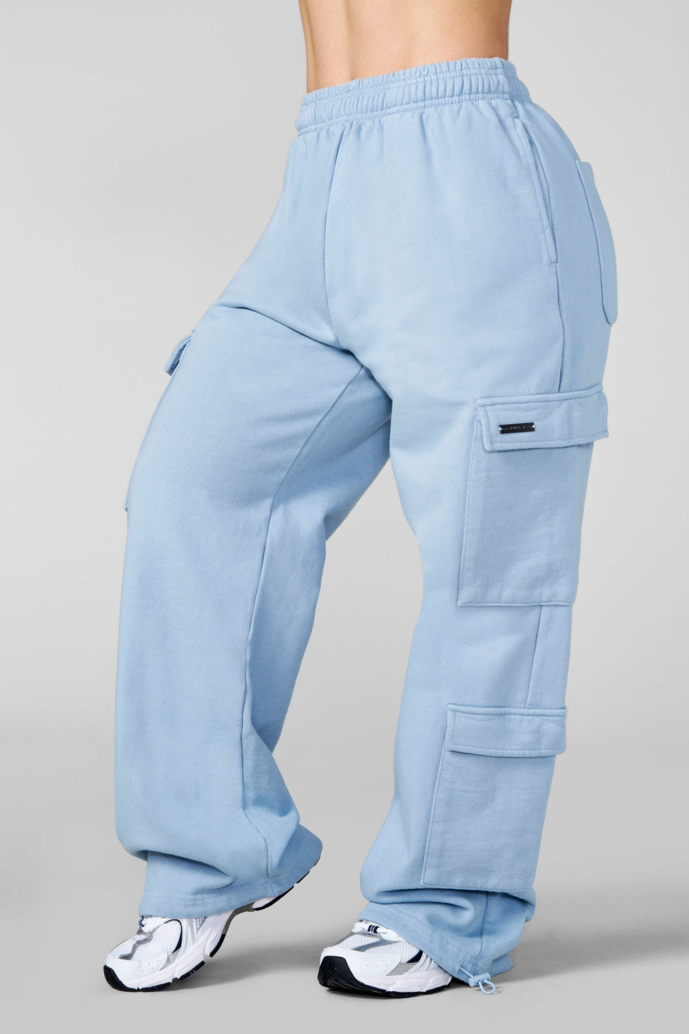 W2258 - Kove Cargo Joggers - Dusty Blue
