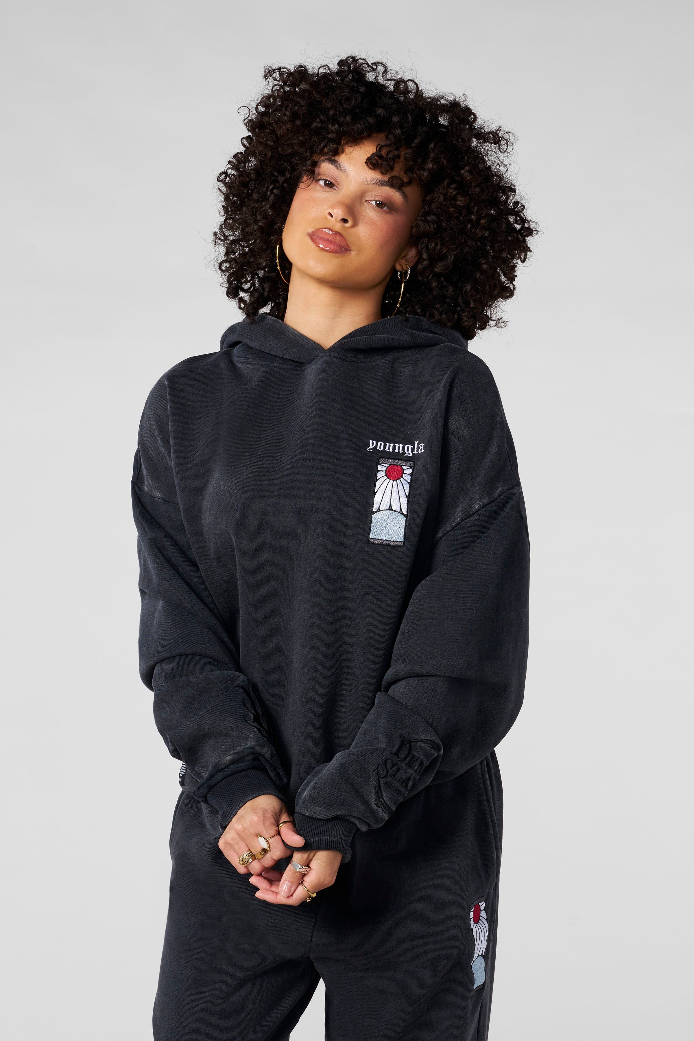 W567 - Demon Slayer: Kimetsu no Yaiba - Hoodie - Tanjiro's Earring
