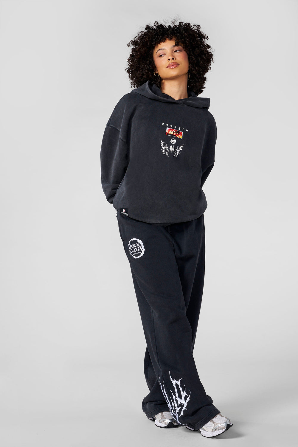 W567 - Demon Slayer: Kimetsu no Yaiba - Hoodie - Hinokami Kagura
