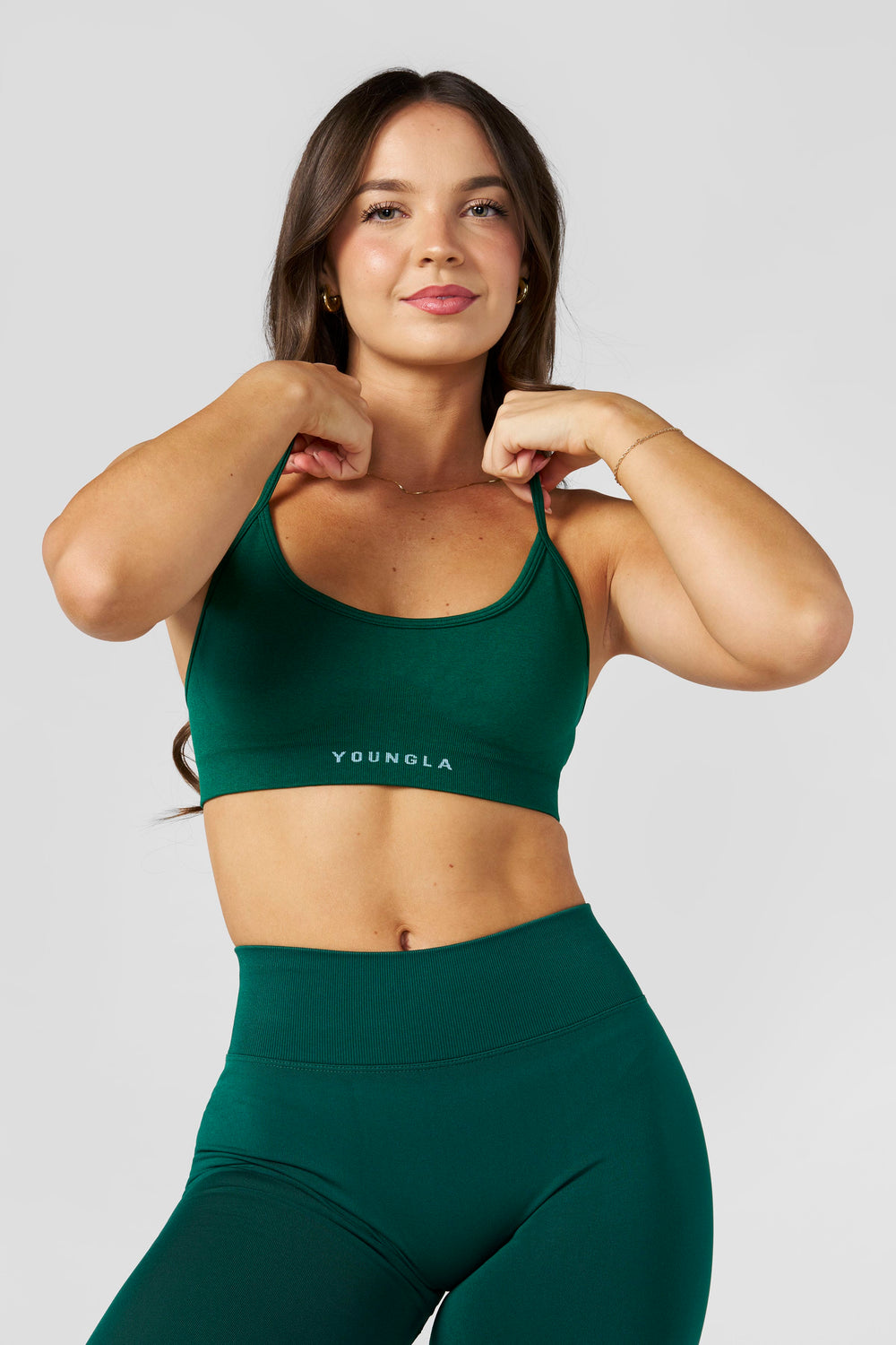 W338 - Curve Seamless Bra - New Colors - Green