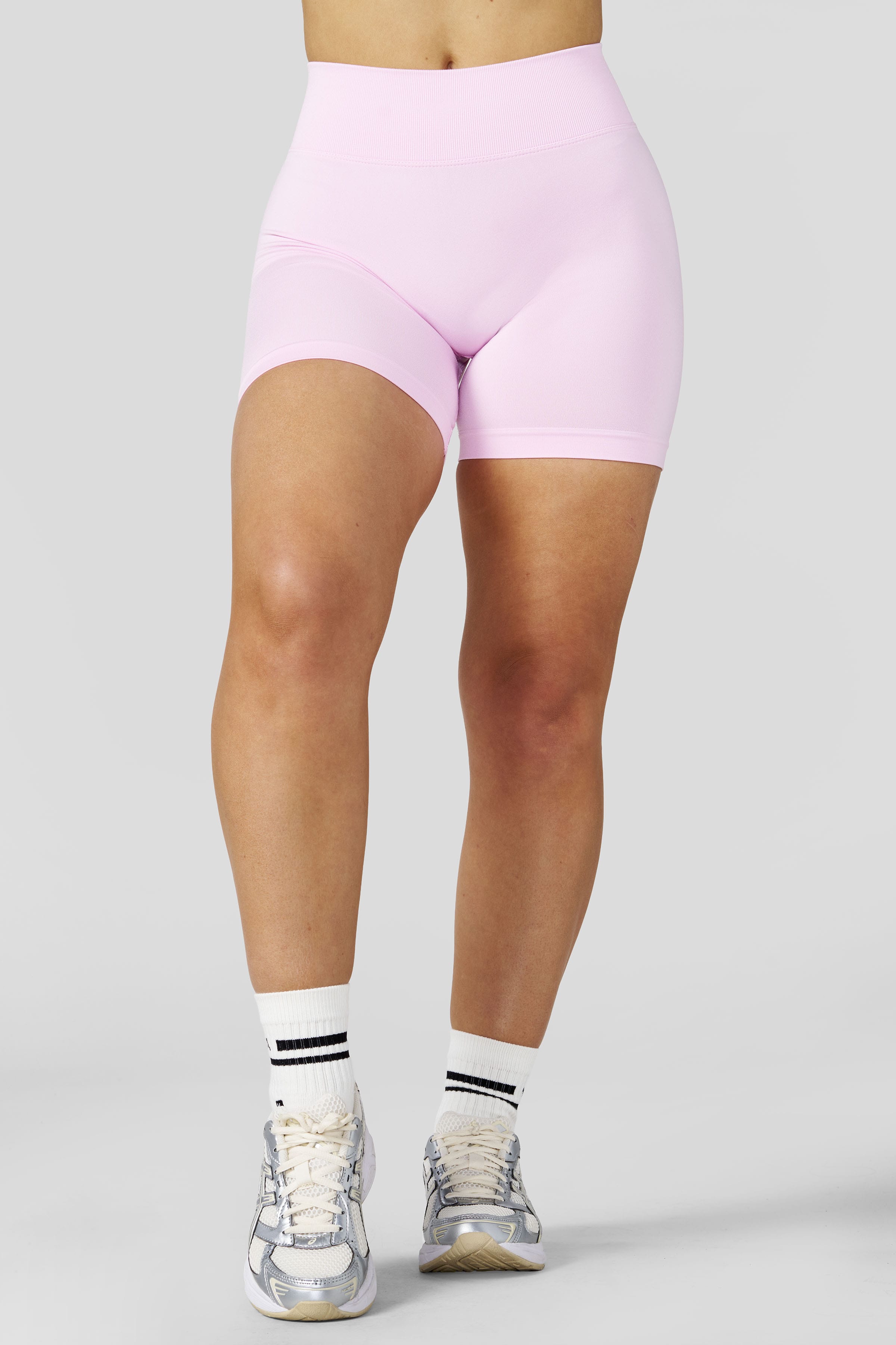 W133 - Curve Seamless Shorts 4.75" - New Colors - Pink