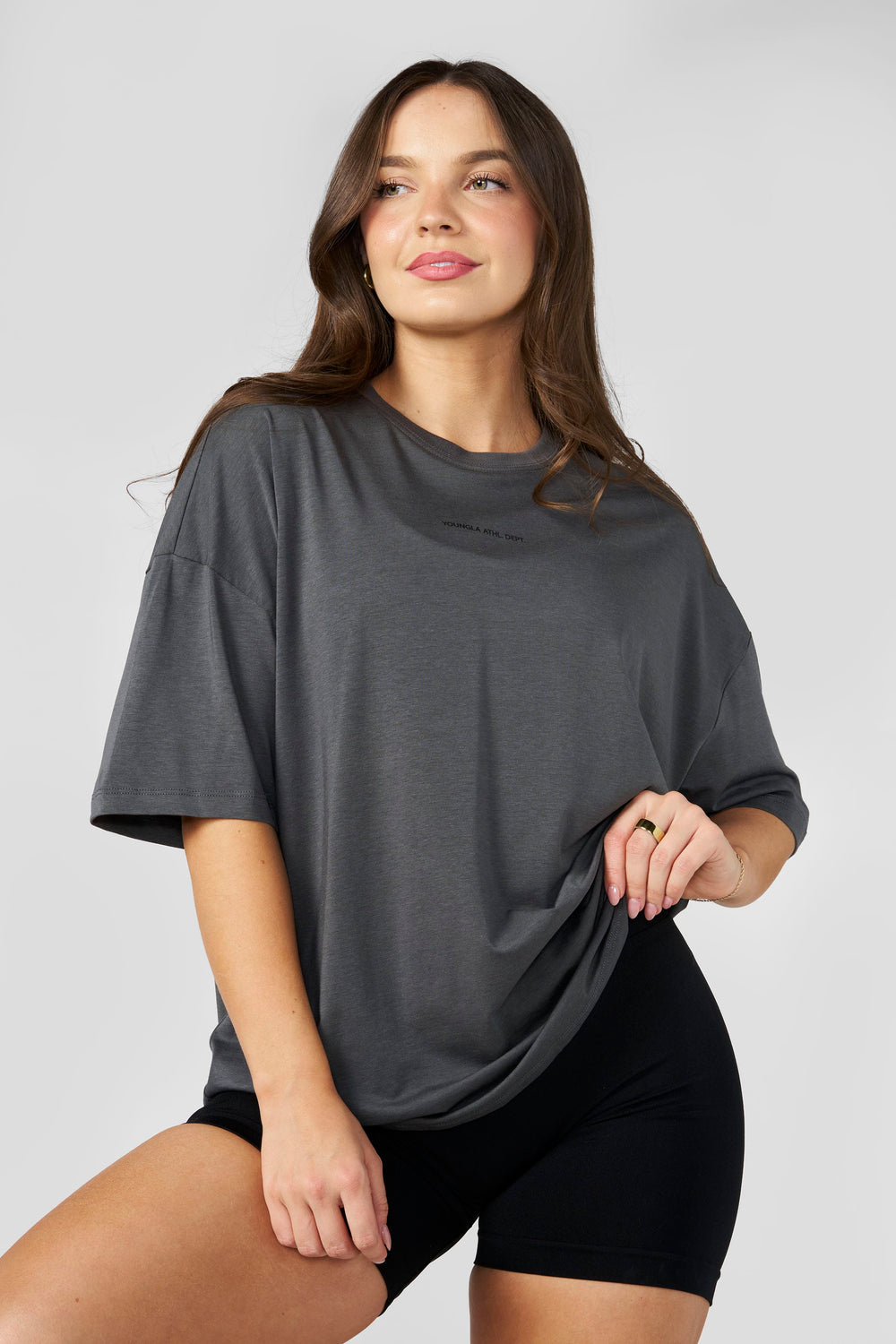 W4345 - Performance Tee - Charcoal
