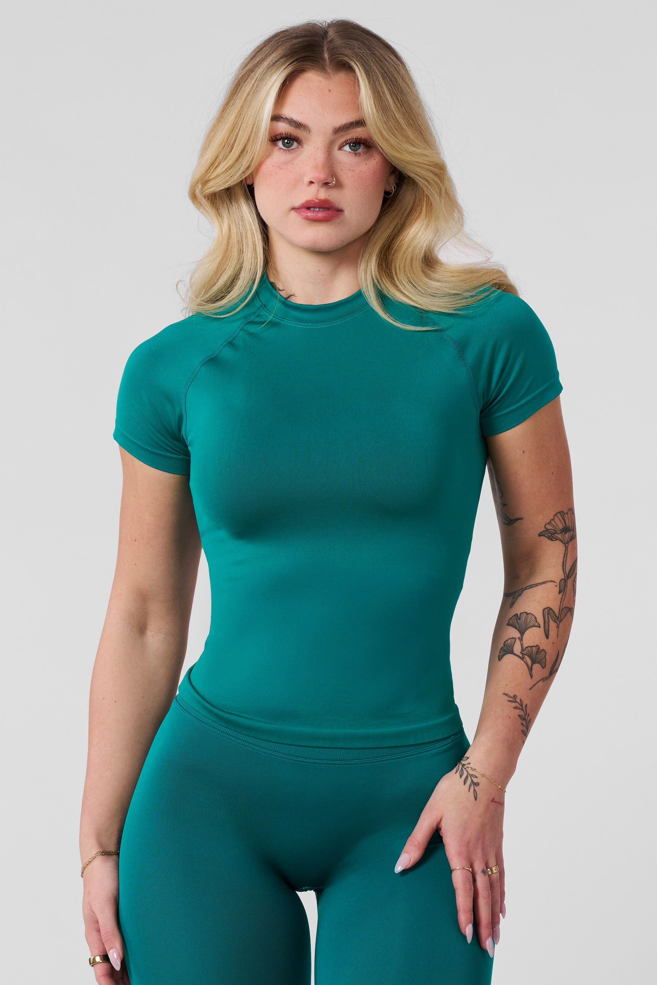 W491 Legacy Seamless Short Sleeve - Green
