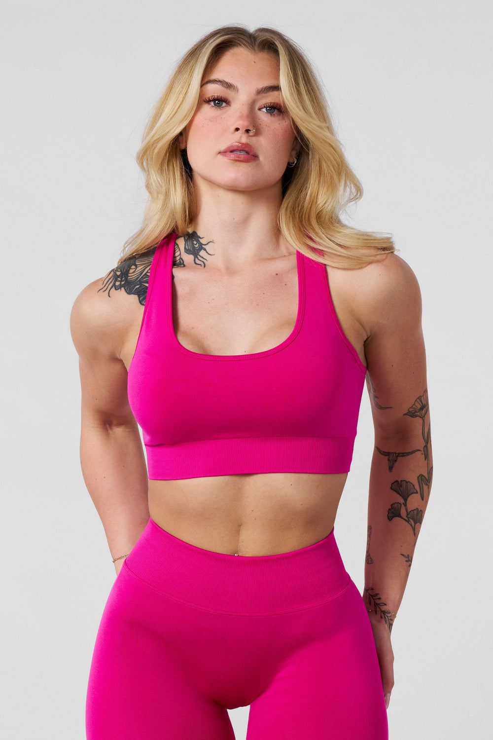 W357 Legacy Seamless Bra - Magenta