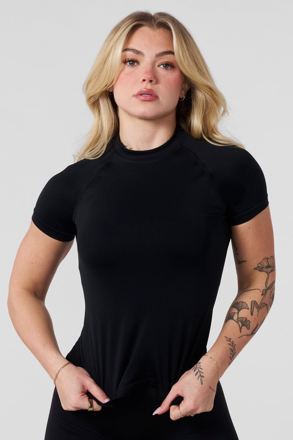 W491 Legacy Seamless Short Sleeve - Black