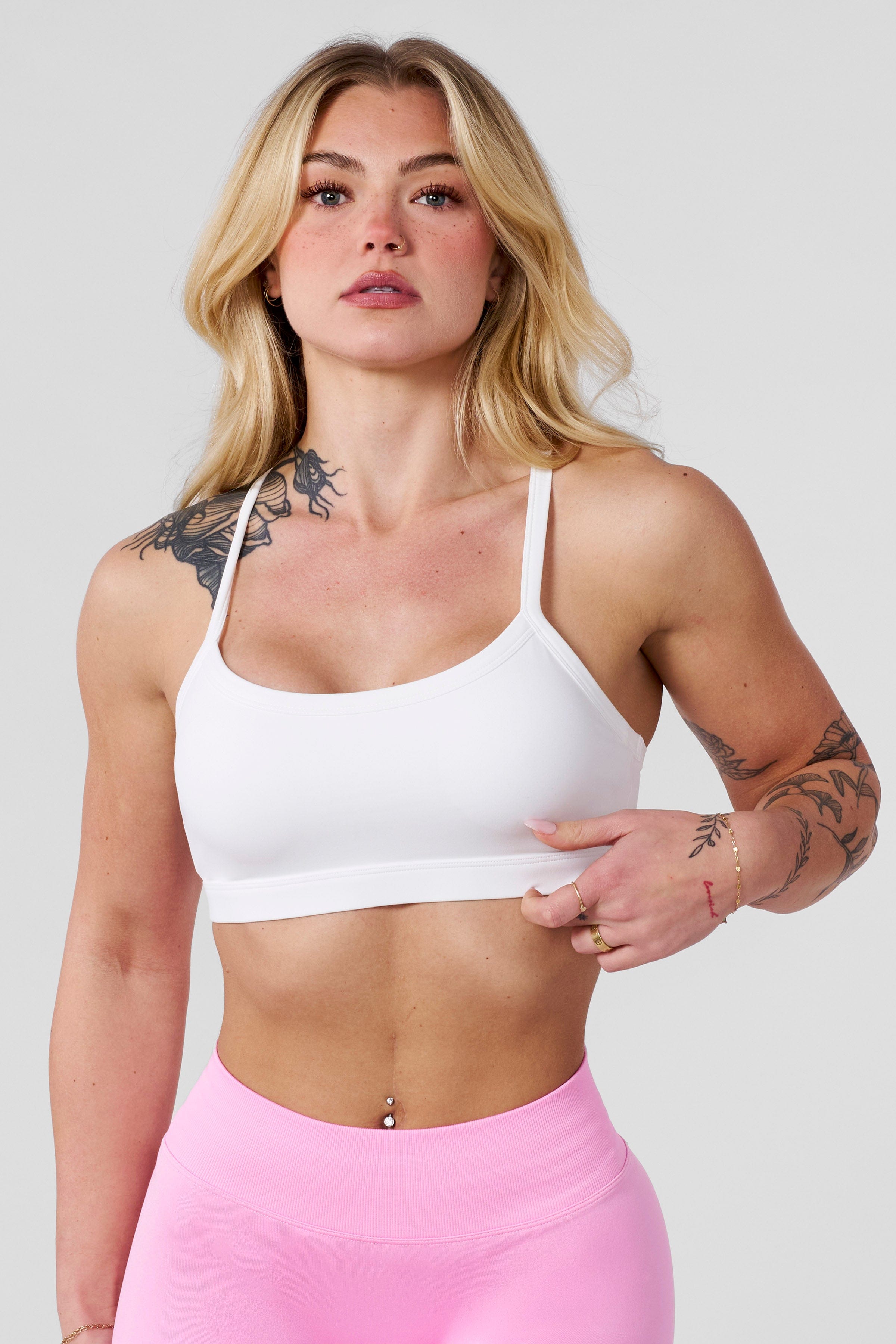 W359 Legacy Flex Bra - White