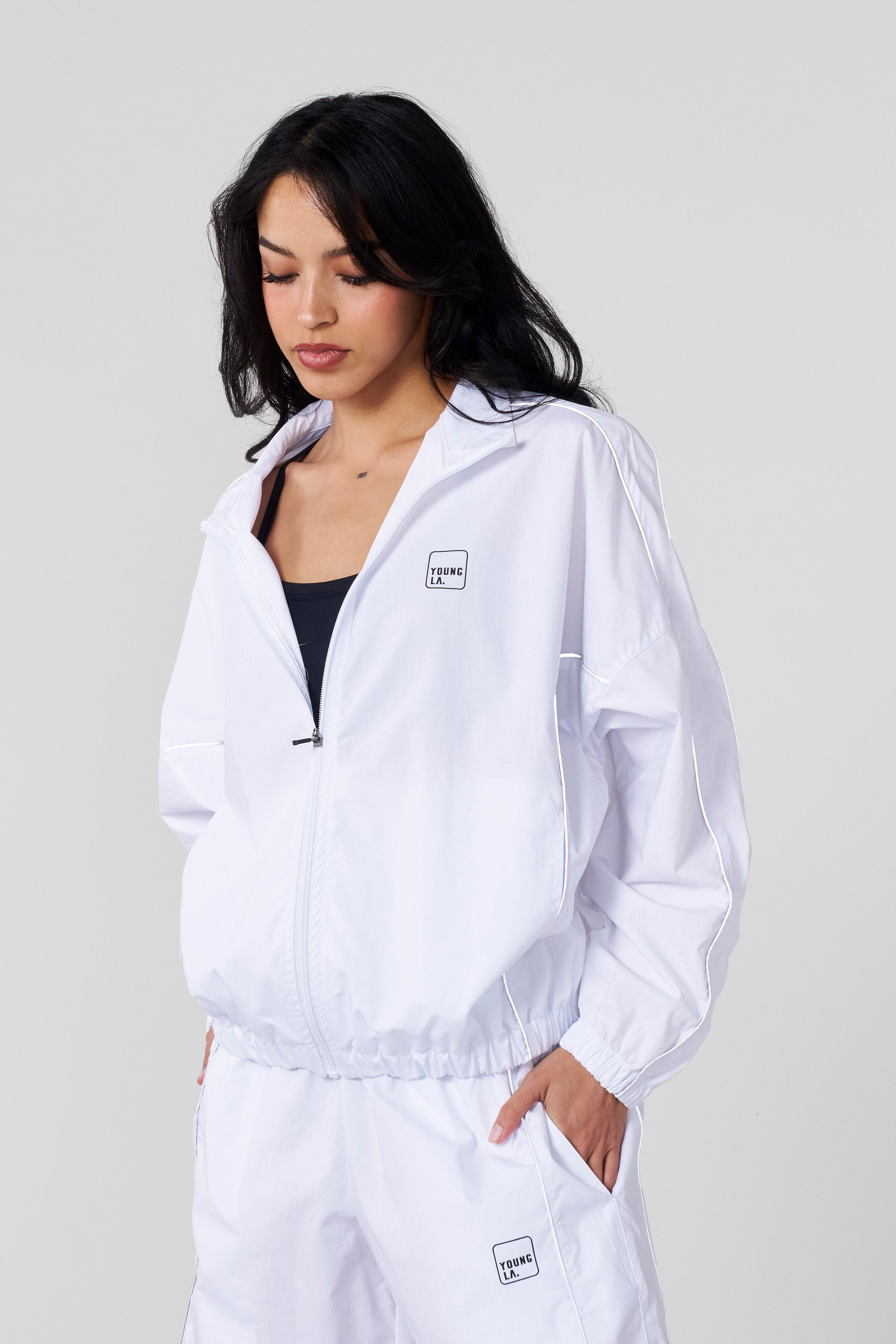 W561 Flash Windbreaker - White