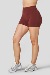 W130 Amore Scrunch Shorts New Colors - Brown
