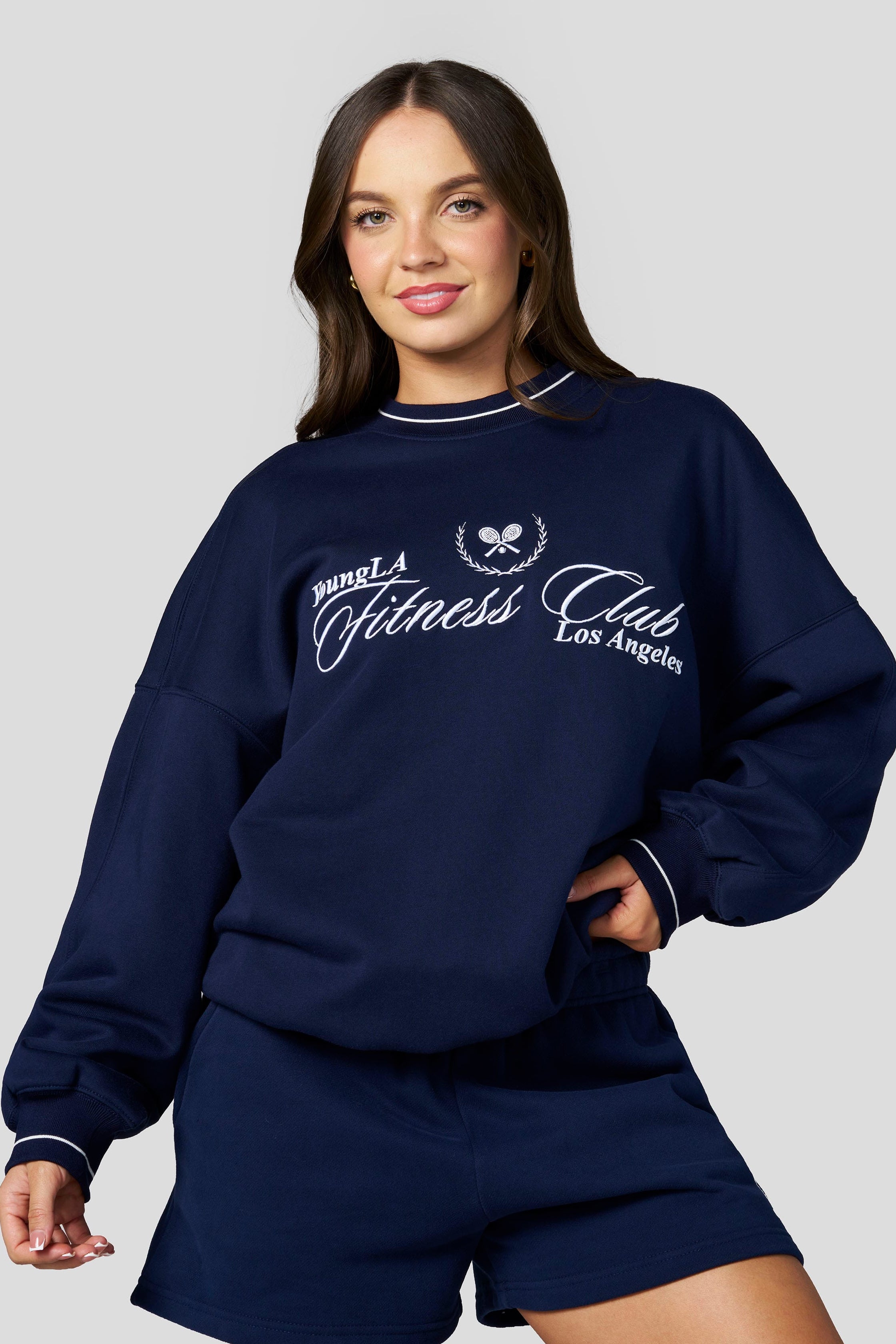 W5172 - Country Club Crewneck - Navy