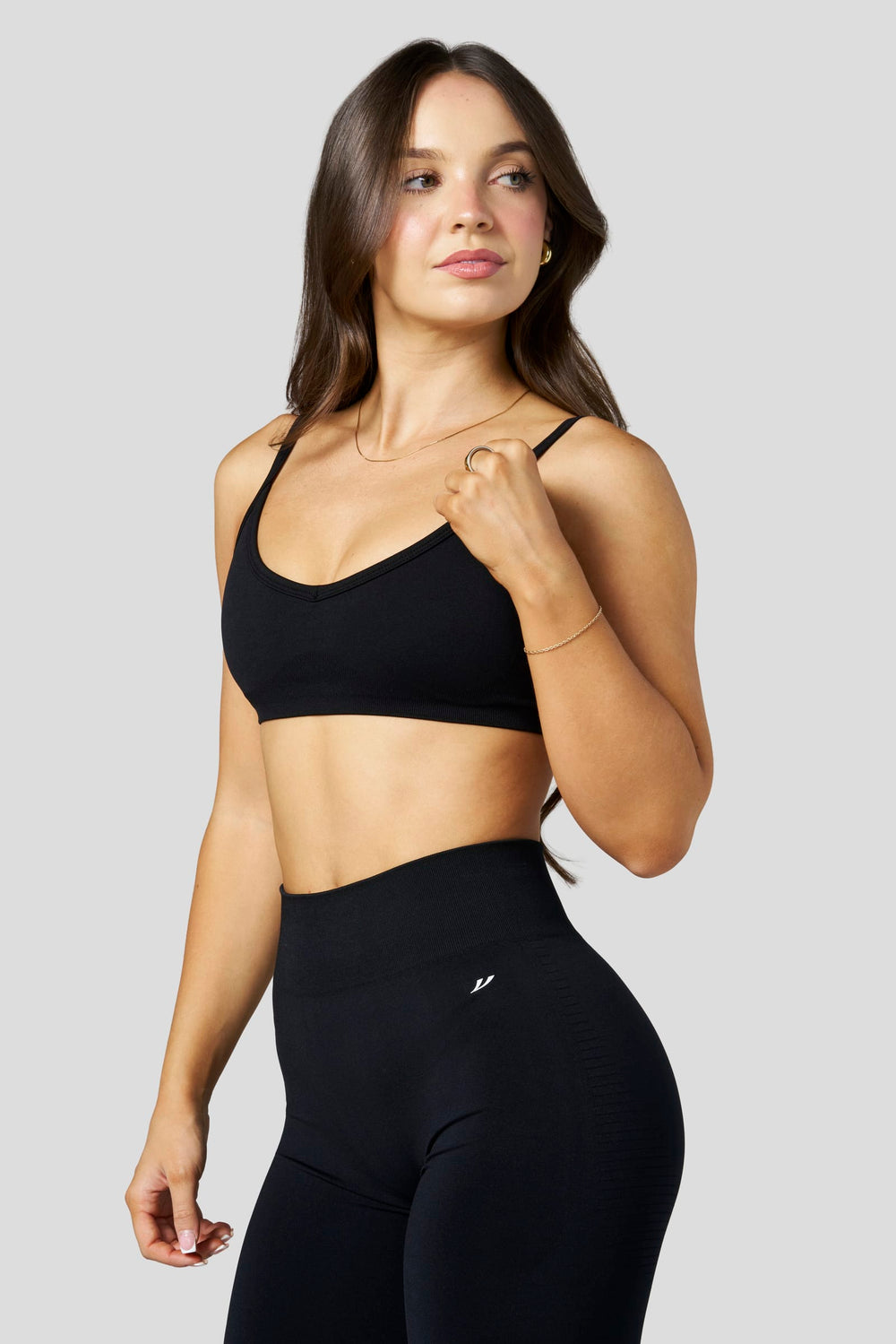 W3166 Pulse Seamless Bra - Black