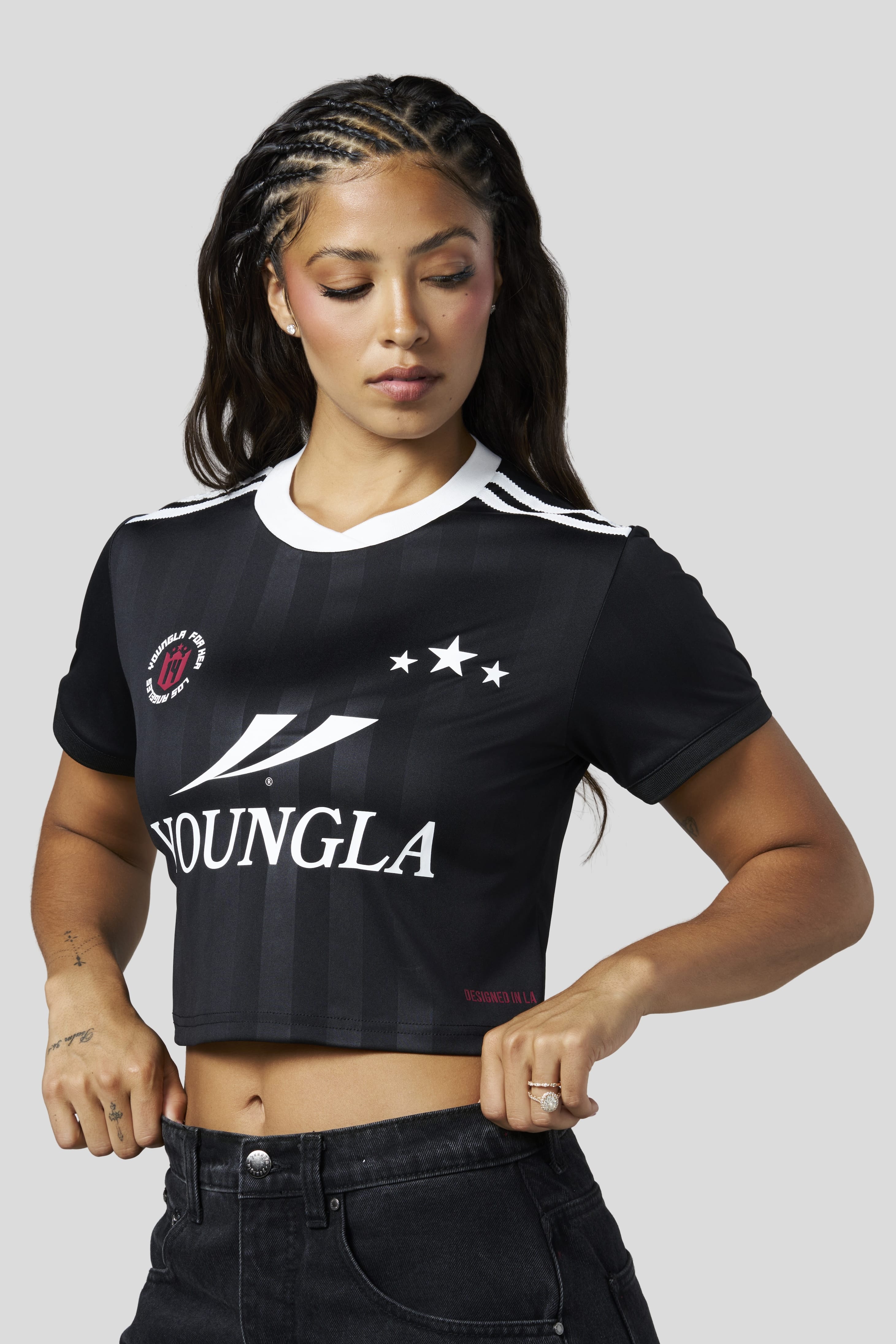 W4299 - Mini Jersey - Black