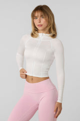 W564 Flashback fitted jacket - White