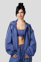 W5250 - Elevate Track Jacket - Smoky Blue