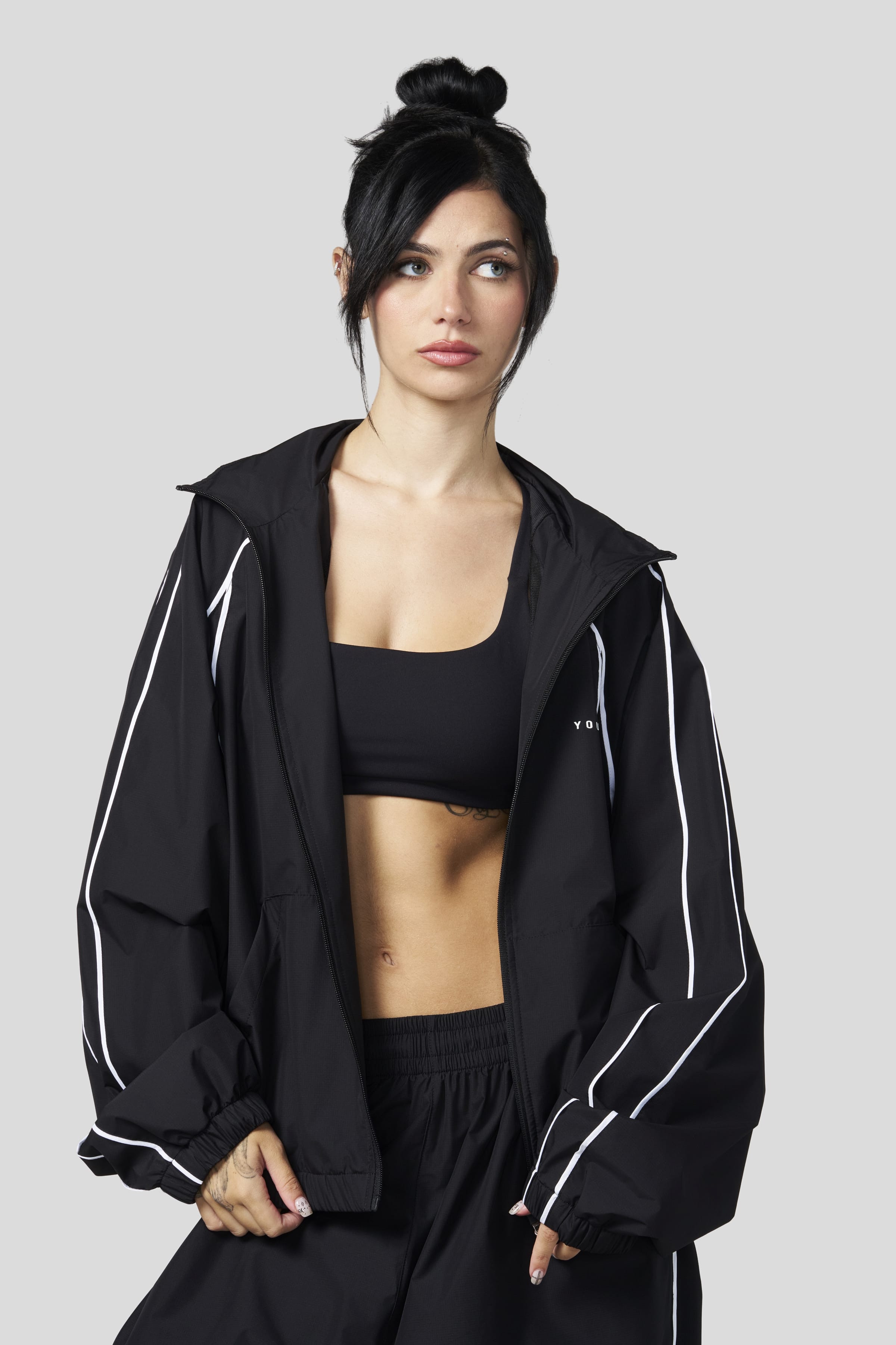 W5250 - Elevate Track Jacket - Black