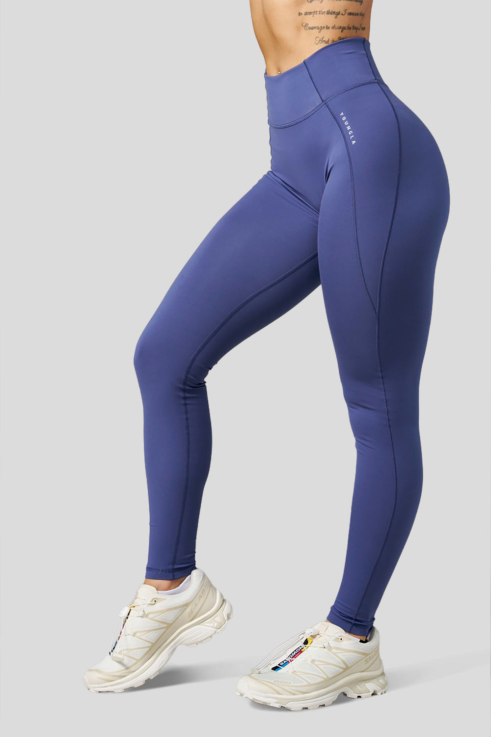 W268 - Elevate Legging New Colors - Smoky Blue