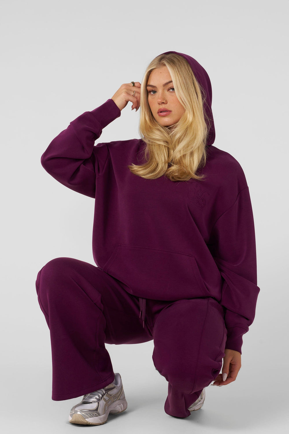 W568 - Cloud Hoodie - Purple