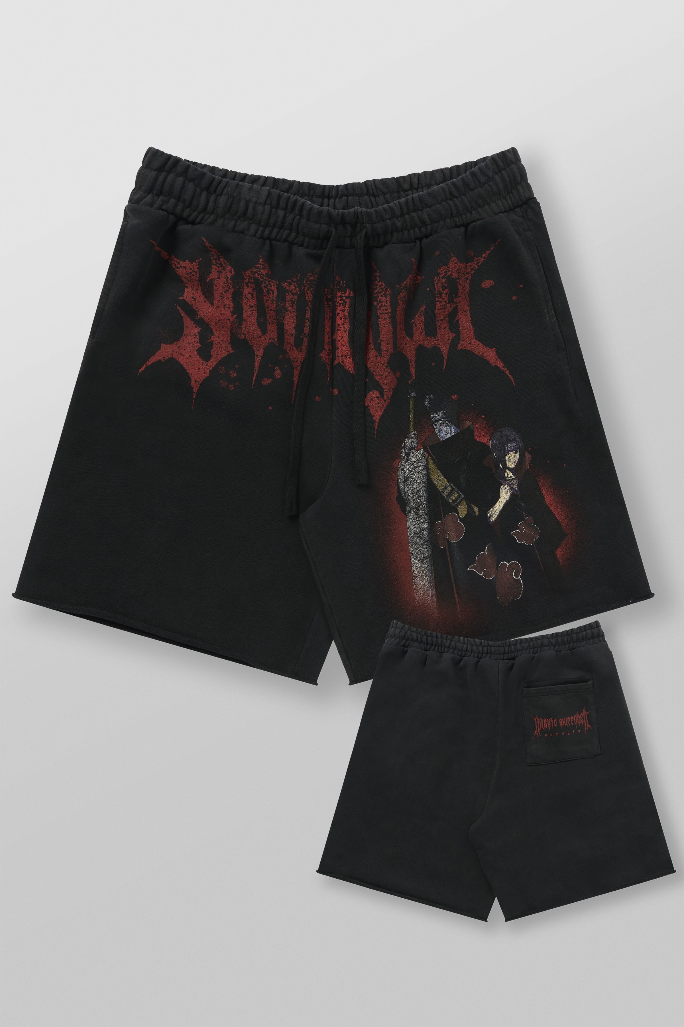 1002 - Naruto Sweat Shorts - Itachi & Kisame