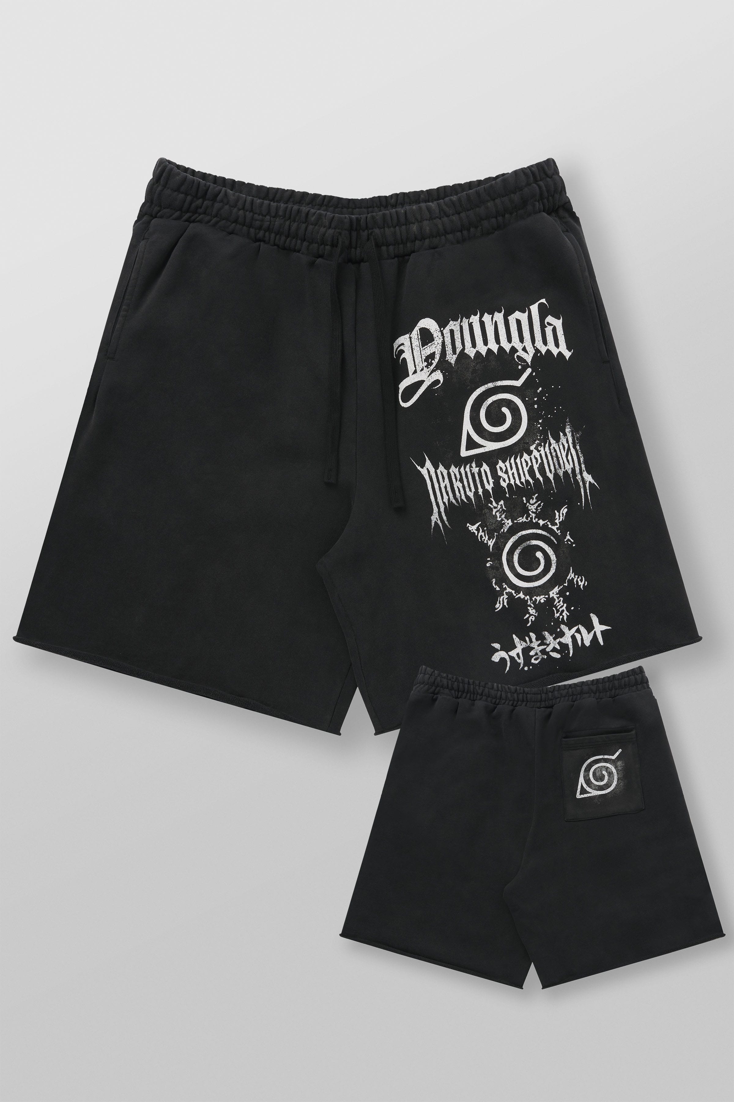 1002 - Naruto Sweat Shorts - Sealing Formula
