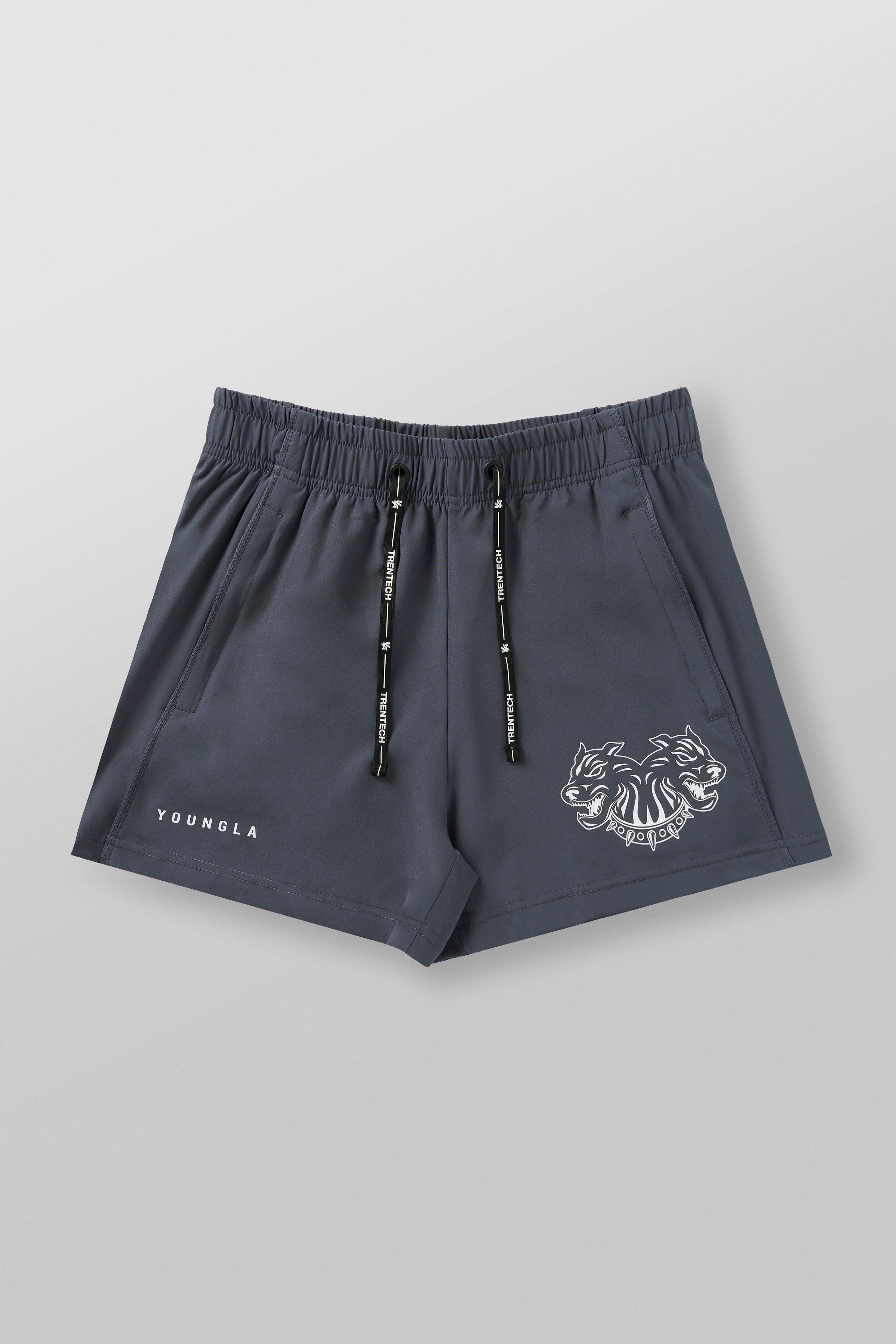 1012 - Tren Twins Quad Reveal Shorts - Grey