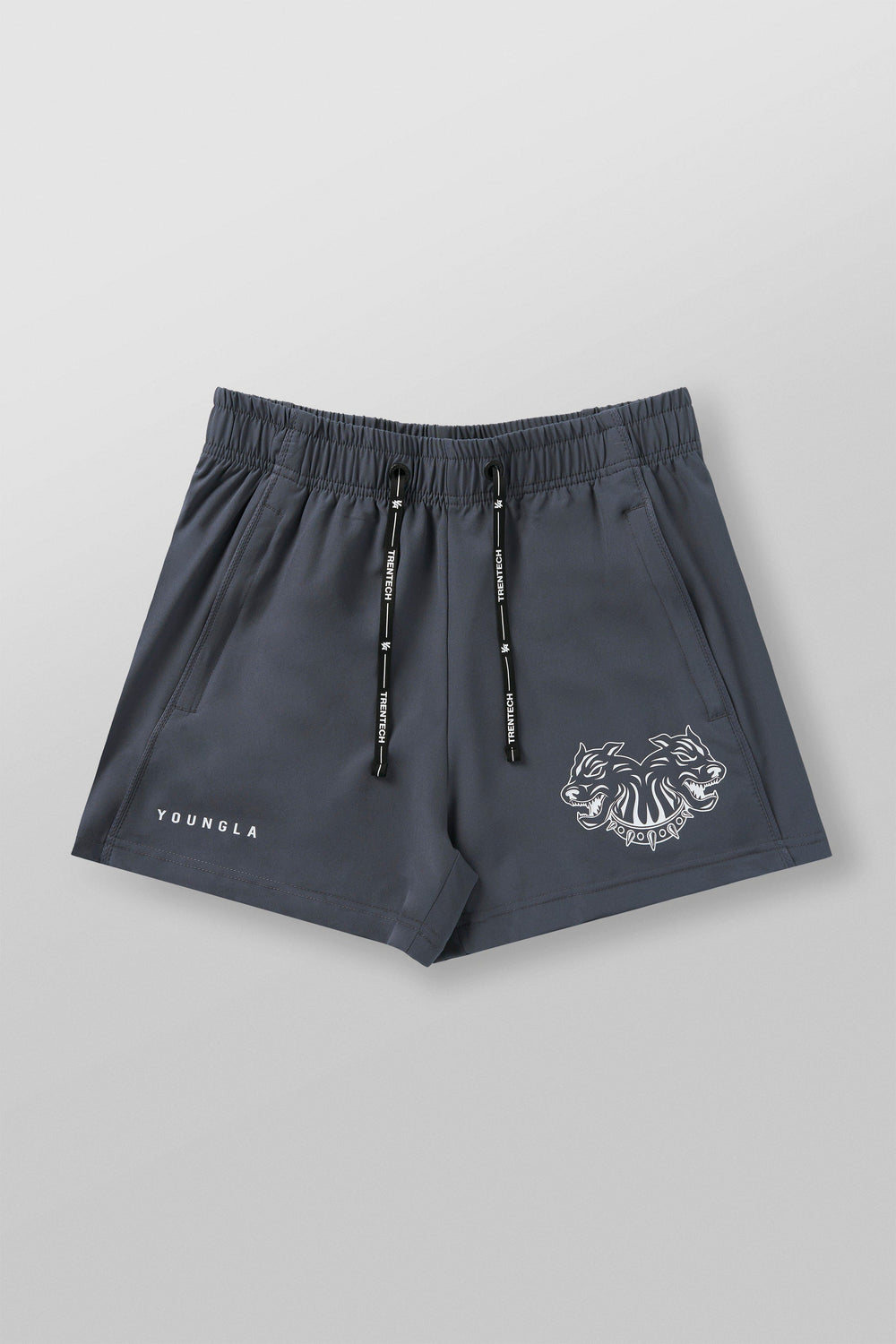 1012 - Tren Twins Quad Reveal Shorts - Grey