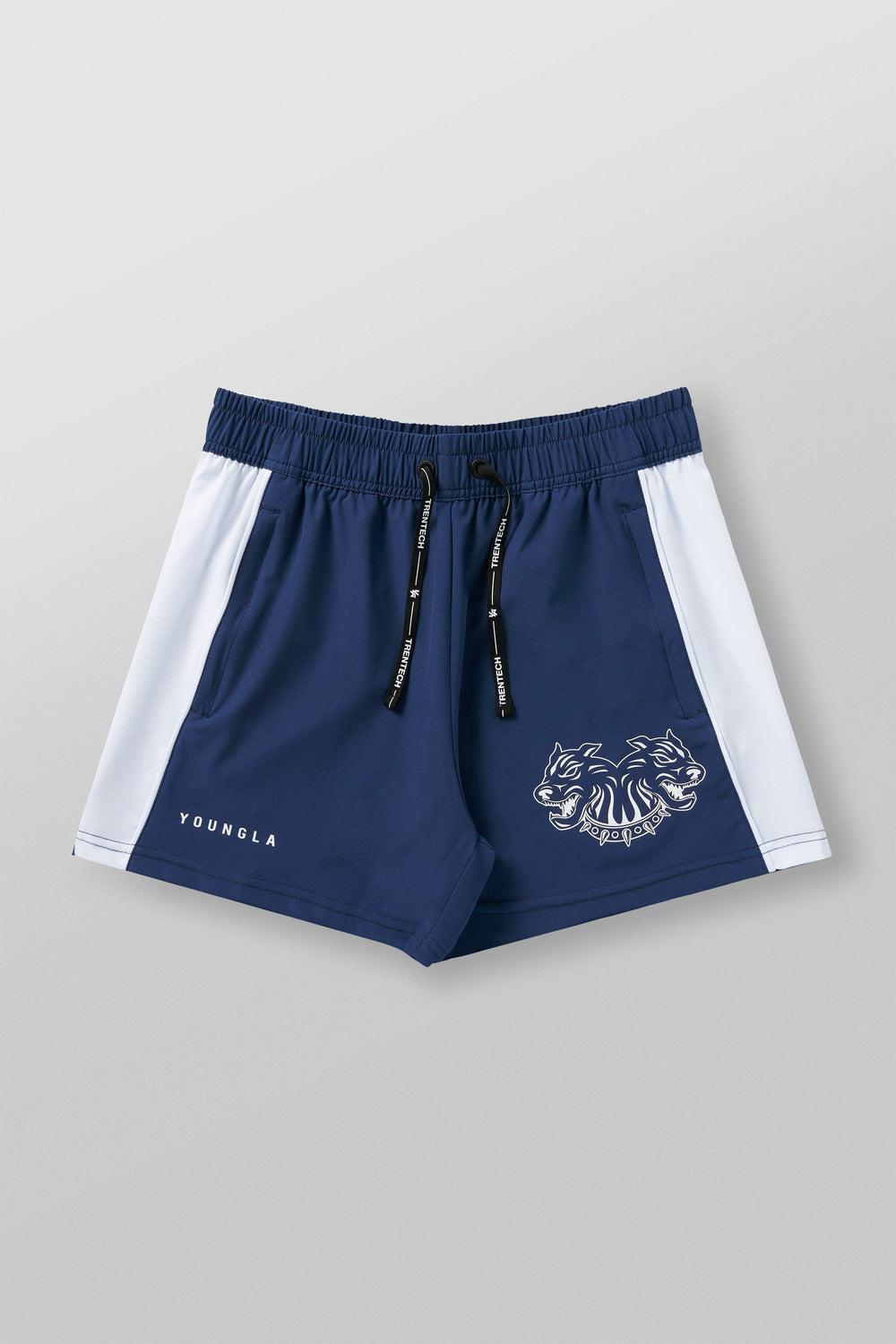 1012 - Tren Twins Quad Reveal Shorts - Navy/White