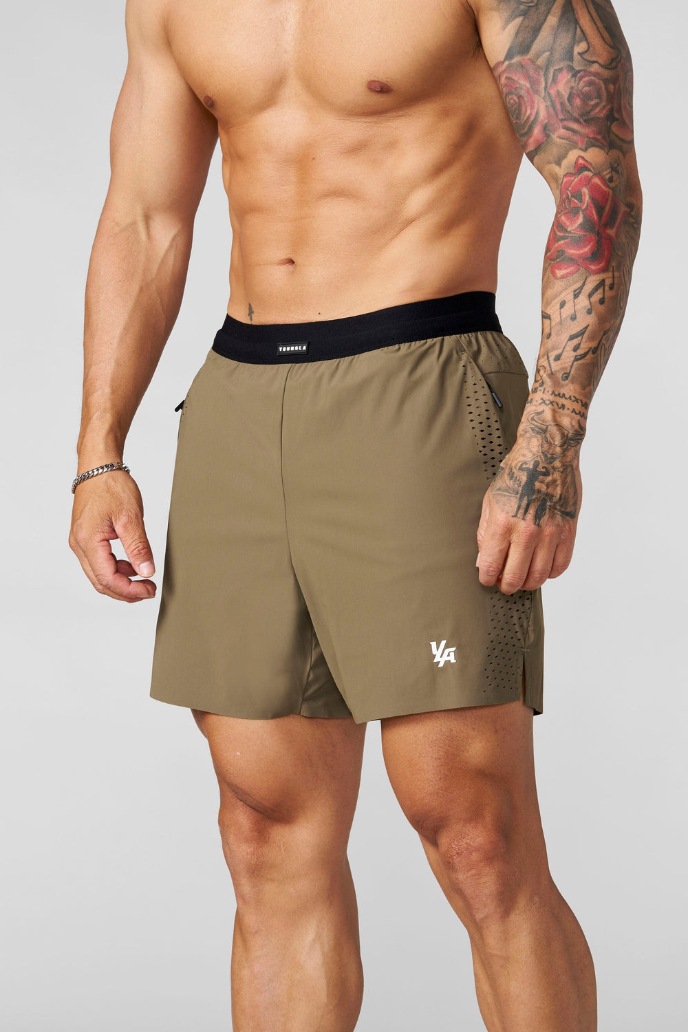 1054 - AeroVent Compression Shorts - Olive