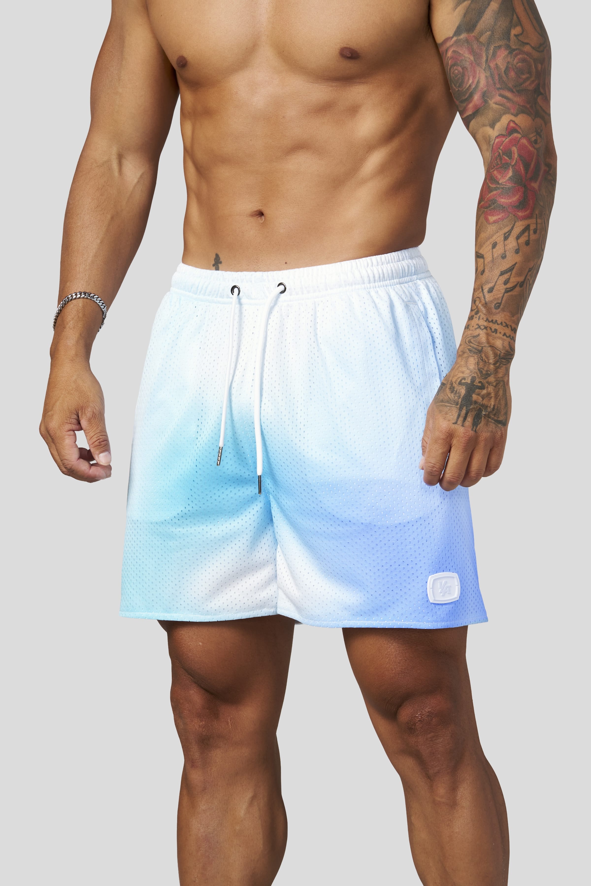 1127 - Daydream Mesh Shorts - Blue Horizon