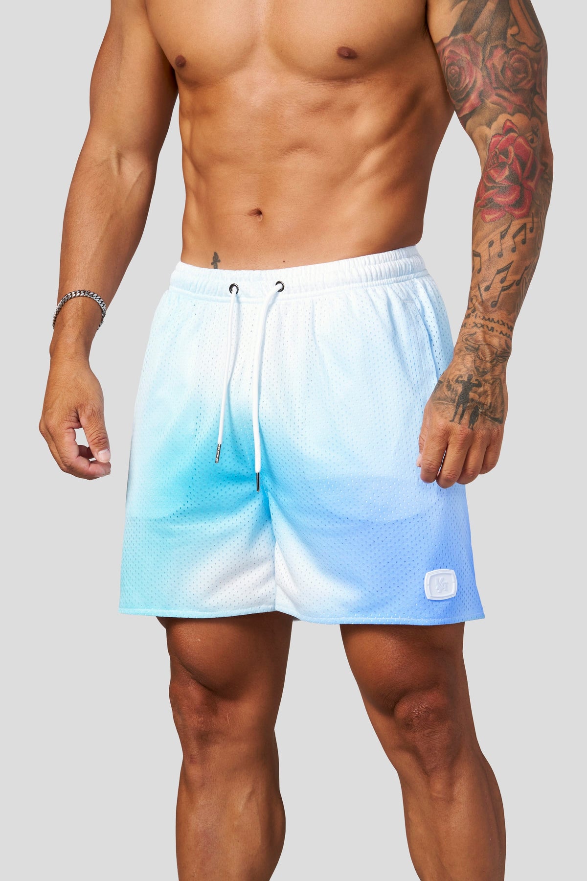 1127 - Daydream Mesh Shorts - Blue Horizon