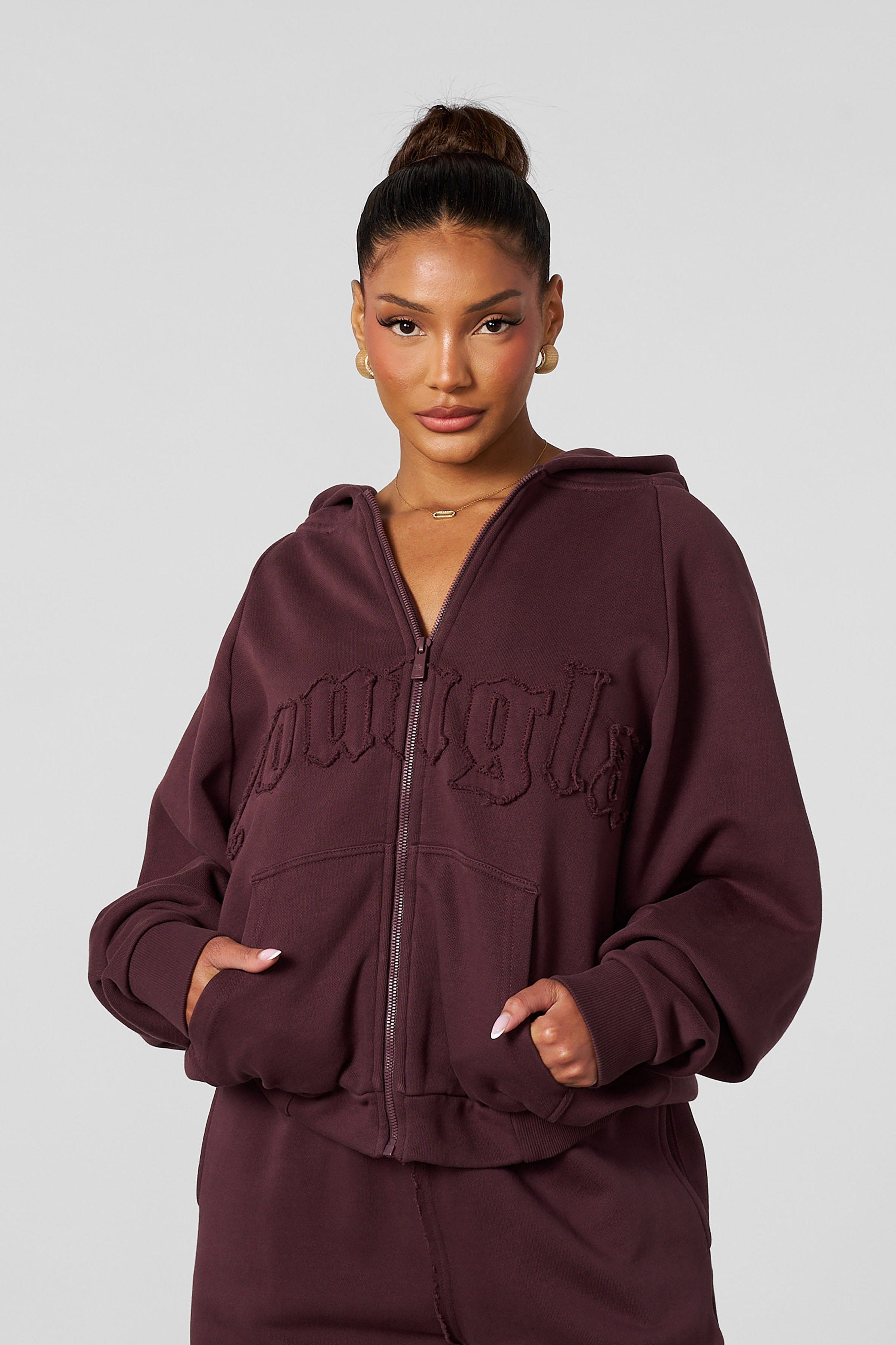 W532 After Dark Hoodie - Burgundy