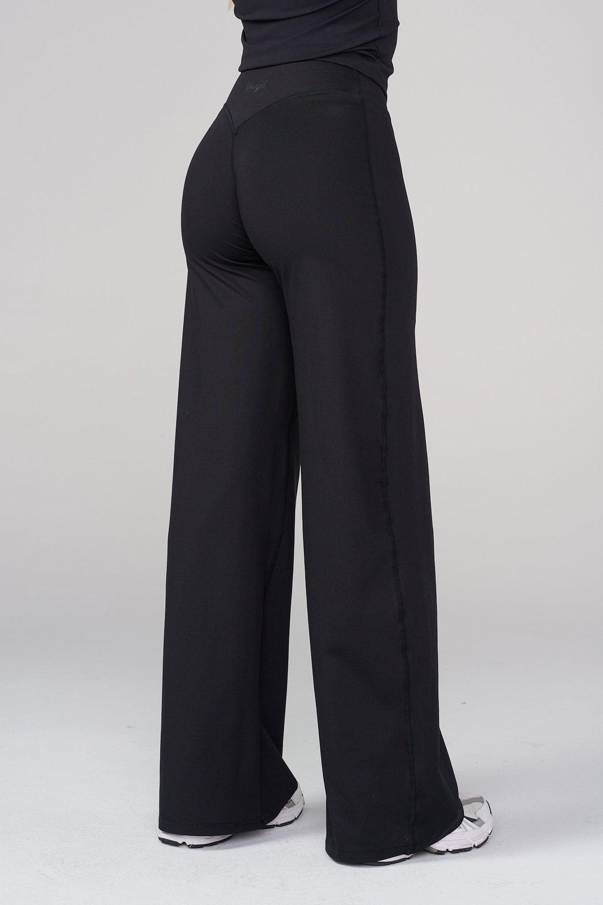 W2227 - Reset Wide Leg Leggings - Black